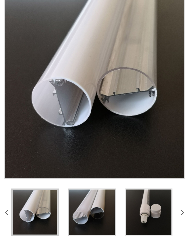 ที่อยู่อาศัยหลอด LED ที่มีเกรดสารหน่วงไฟของ V0 และ EN45545-2 การรับรอง