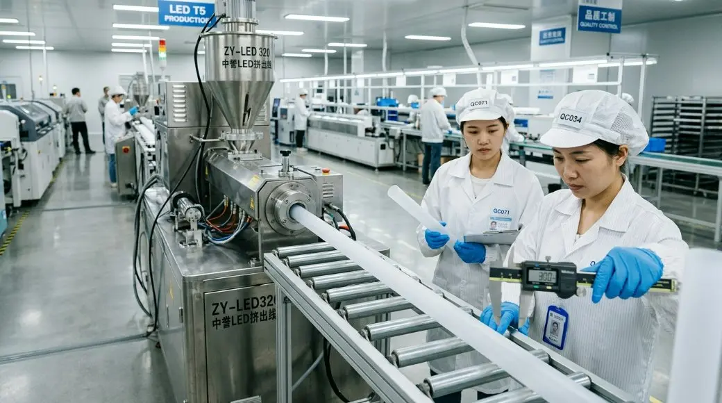 โรงงานที่อยู่อาศัยหลอด LED ระดับพรีเมียมในประเทศจีน: สร้างสรรค์นวัตกรรมสำหรับมาตรฐานสากลและการปรับแต่ง 3D ปี 2026